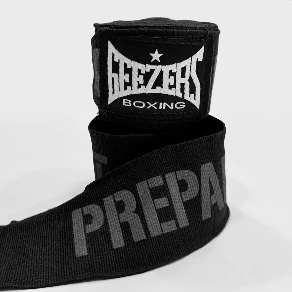 Geezers Prepare To Fight Hand Wraps