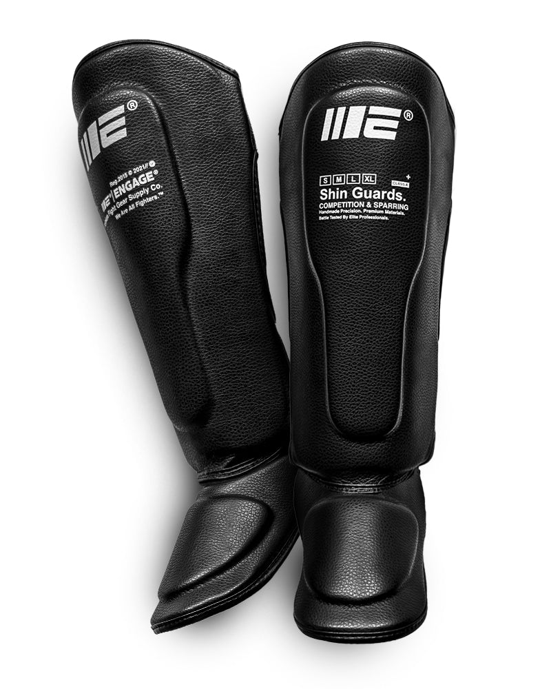 Engage W.I.P Series Shin Guards - Black (V2)