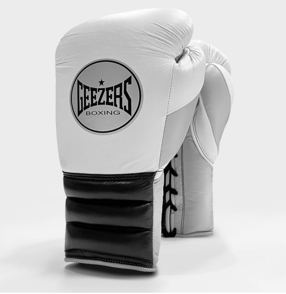 Geezers Halo Training/Sparring Boxing Gloves - Lace