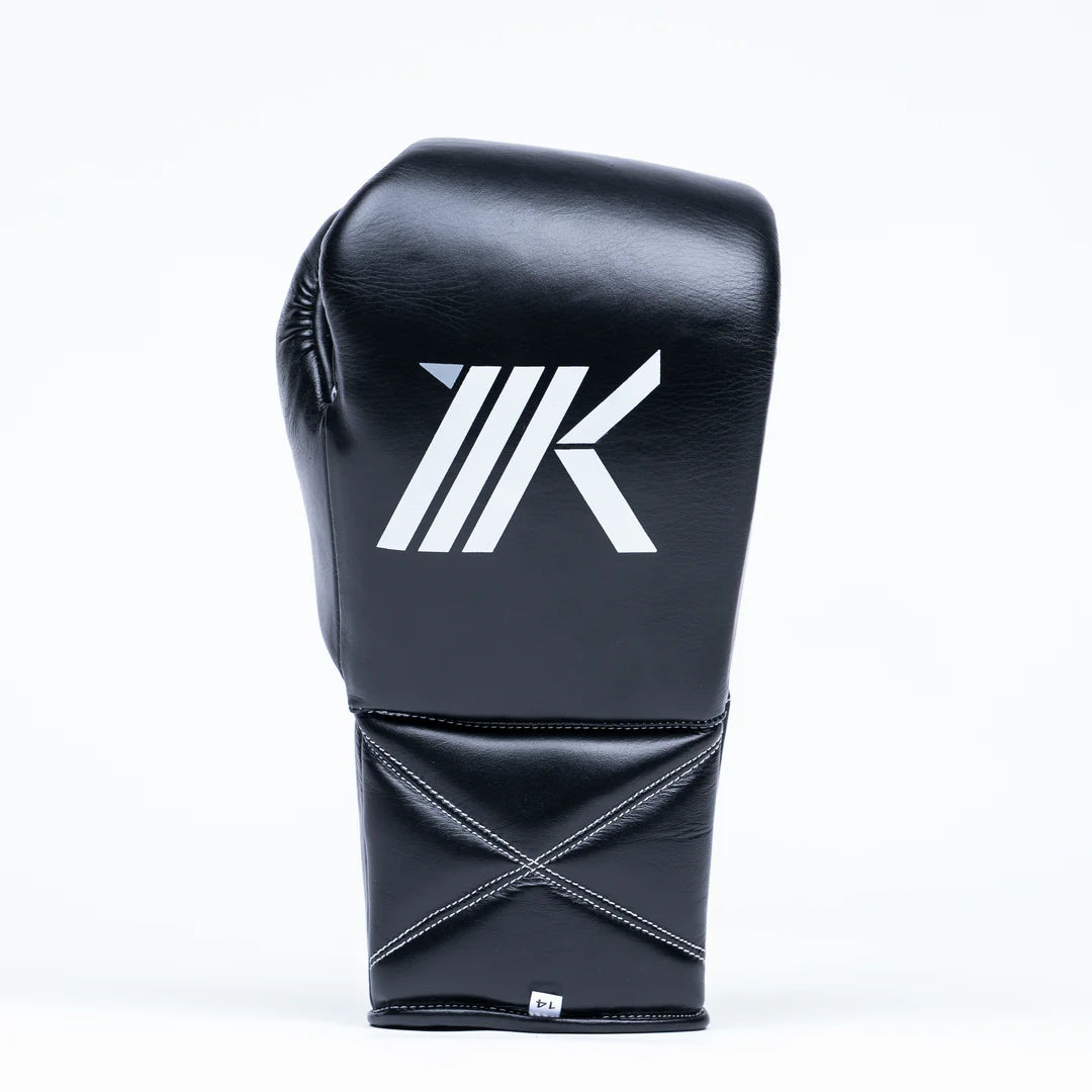 MK1 Select Lace-Up Boxing Gloves Black 12oz