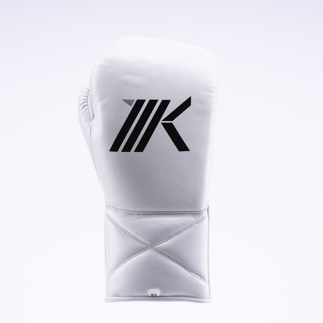 MK1 Select Lace-Up Boxing Gloves White 16oz
