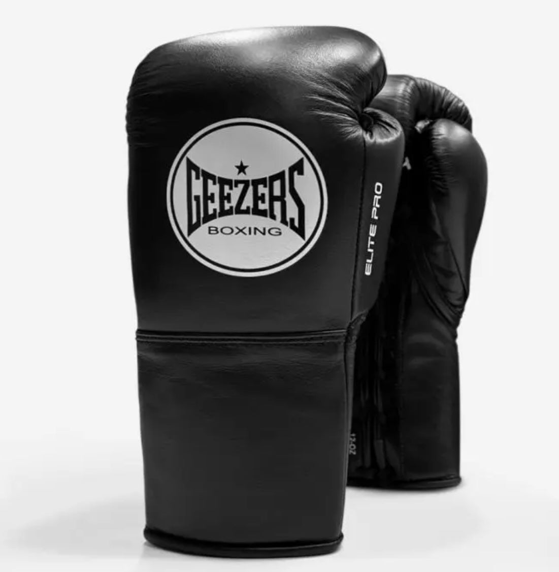 Geezers Elite Pro Training/Sparring Gloves 2.0 - Lace 16oz