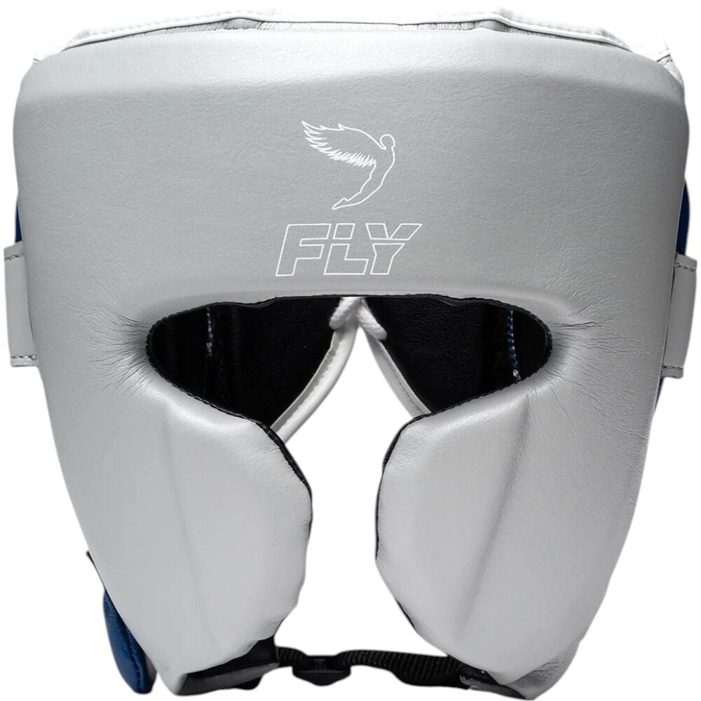 FLY BOXING KNIGHT X GREY/SPACE BLUE HEAD GEAR