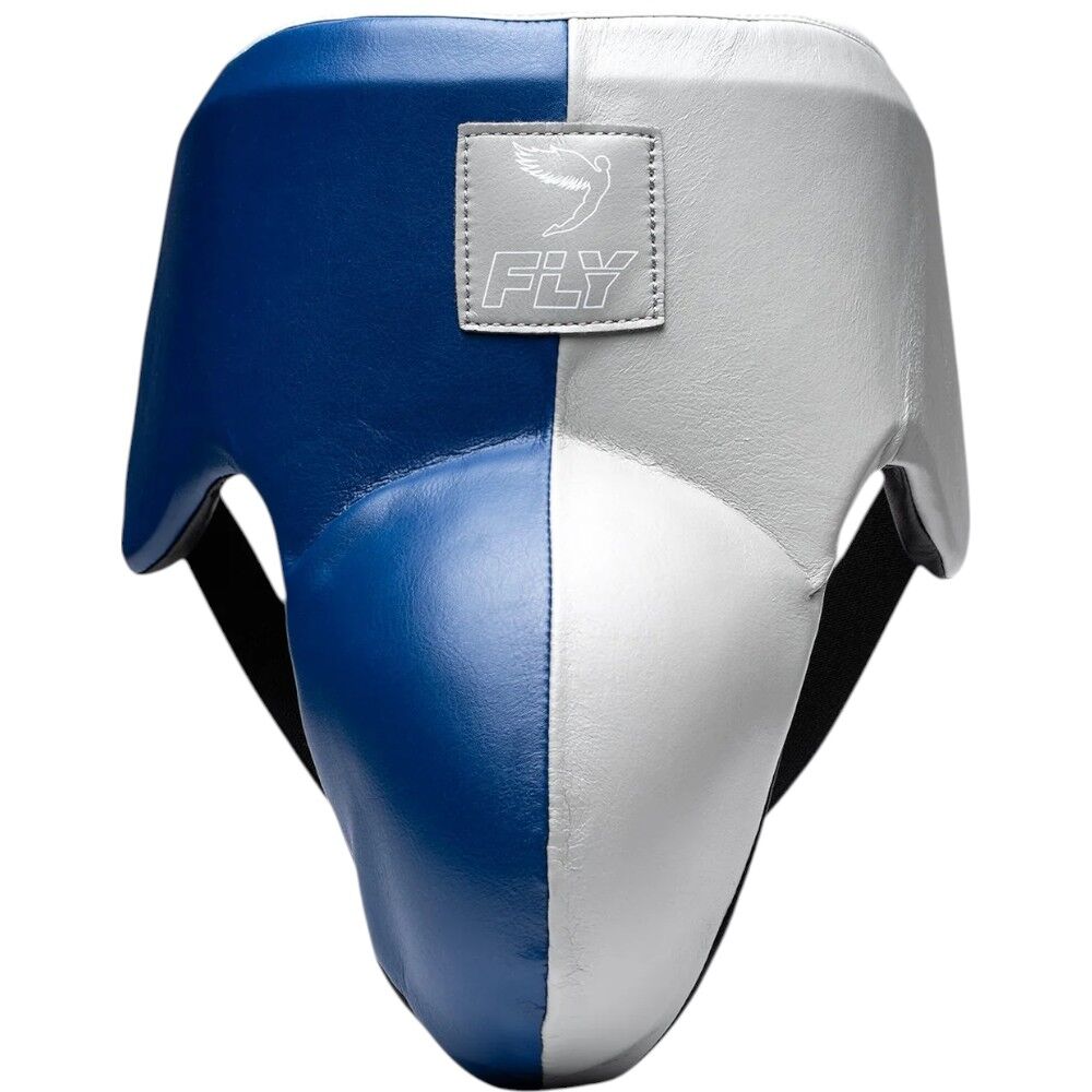 FLY BOXING WRAITH X GREY/SPACE BLUE GROIN GUARD