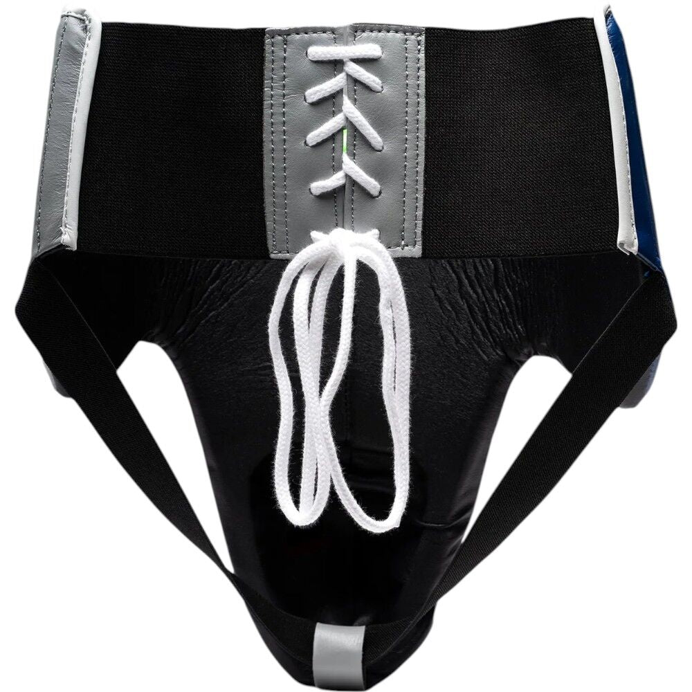 FLY BOXING WRAITH X GREY/SPACE BLUE GROIN GUARD