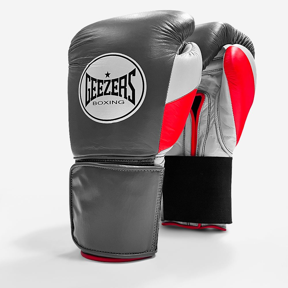 Geezers Halo Training/Sparring Boxing Gloves - Velcro 12oz