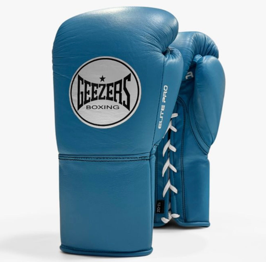 Geezers Elite Pro Training/Sparring Gloves 2.0 - Lace 16oz