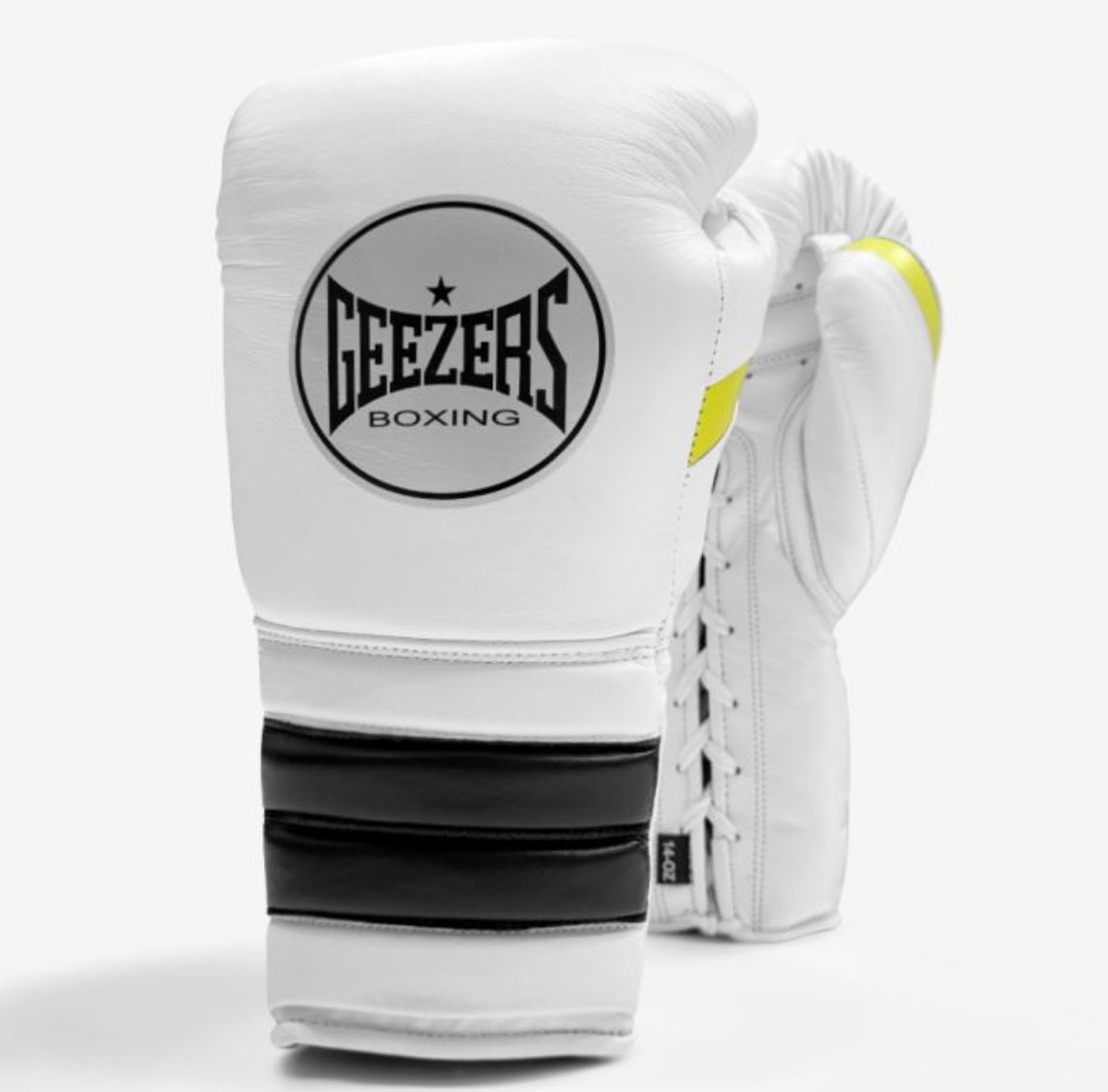 Geezers Elite Pro Training/Sparring Gloves 2.0 - Lace 16oz