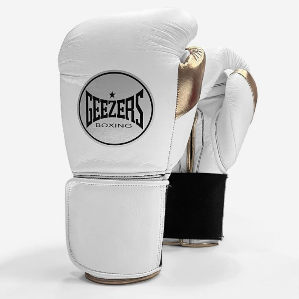 Geezers Halo Training/Sparring Boxing Gloves - Velcro 12oz