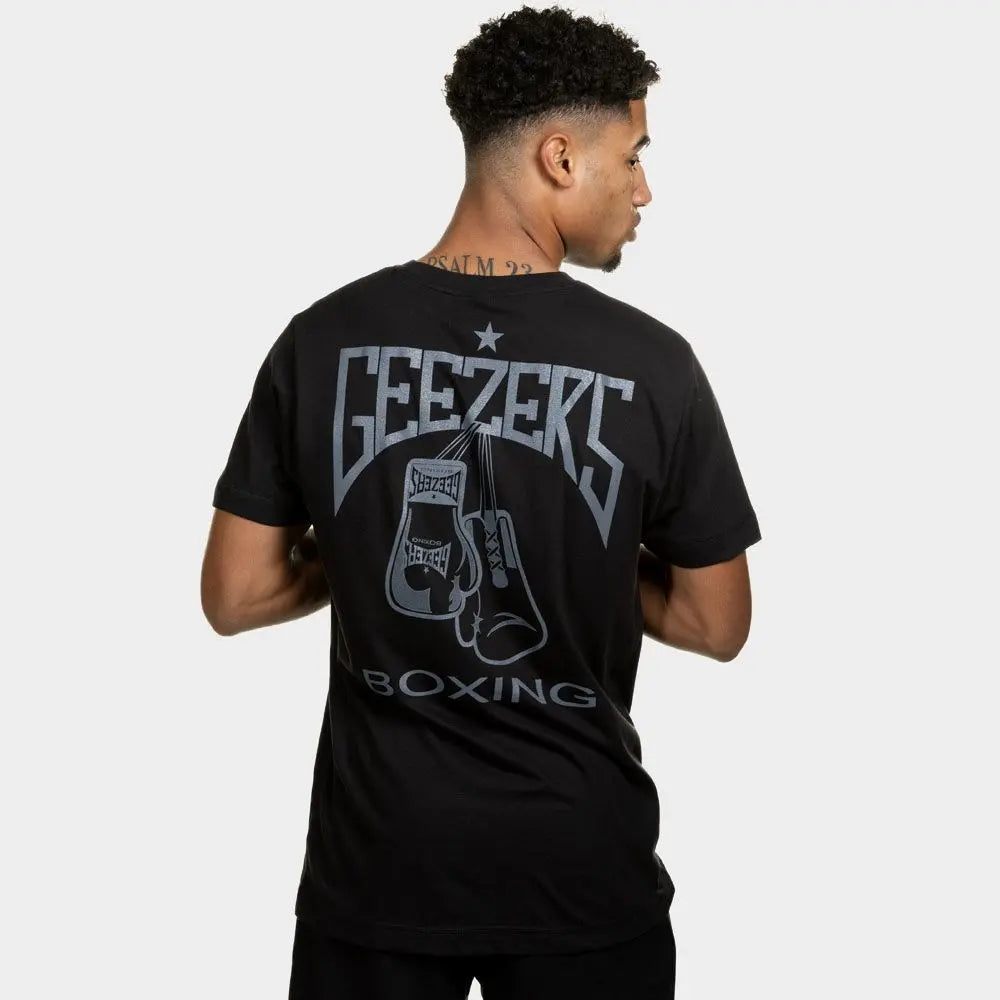 Geezers T-Shirt Gloves Back Logo