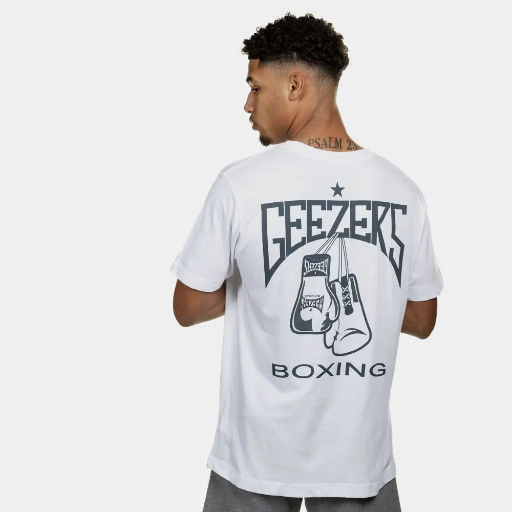 Geezers T-Shirt Gloves Back Logo