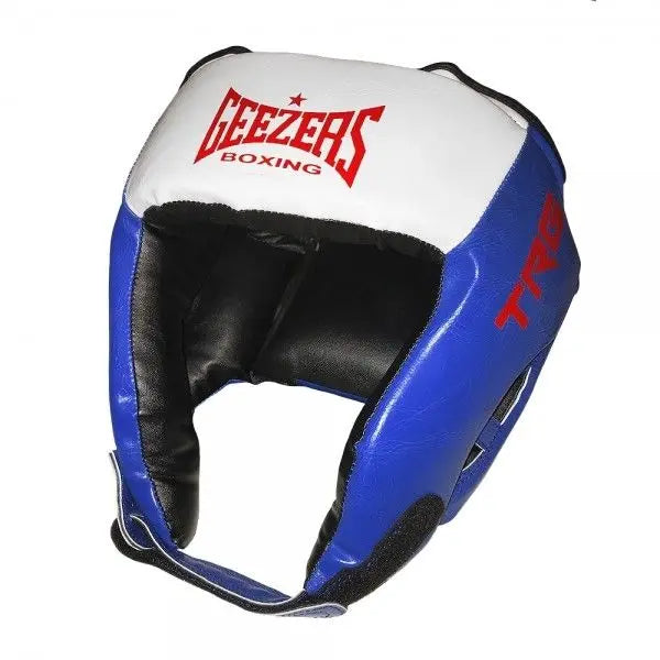 Geezers TRG Junior Training Open Face PU Headguard XS