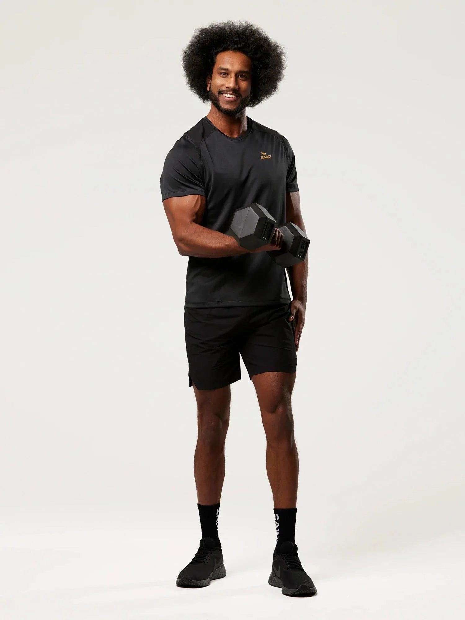 Saint Men's Training T-Shirt Black