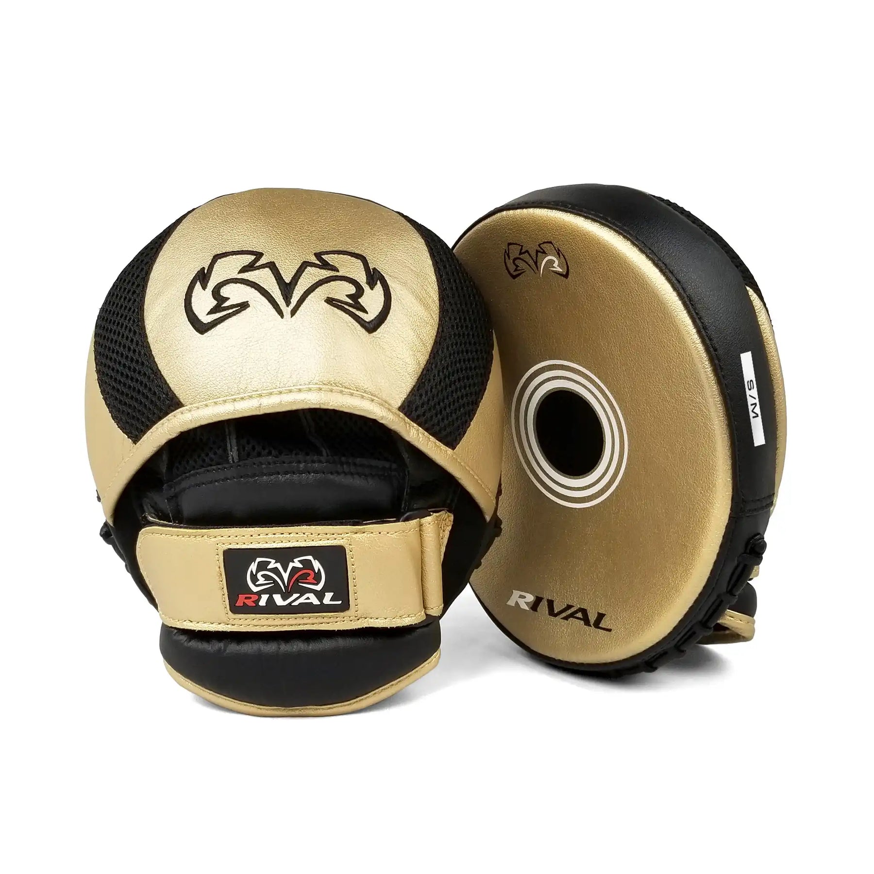 Rival RPM11 Evolution Punch Mitts Gold