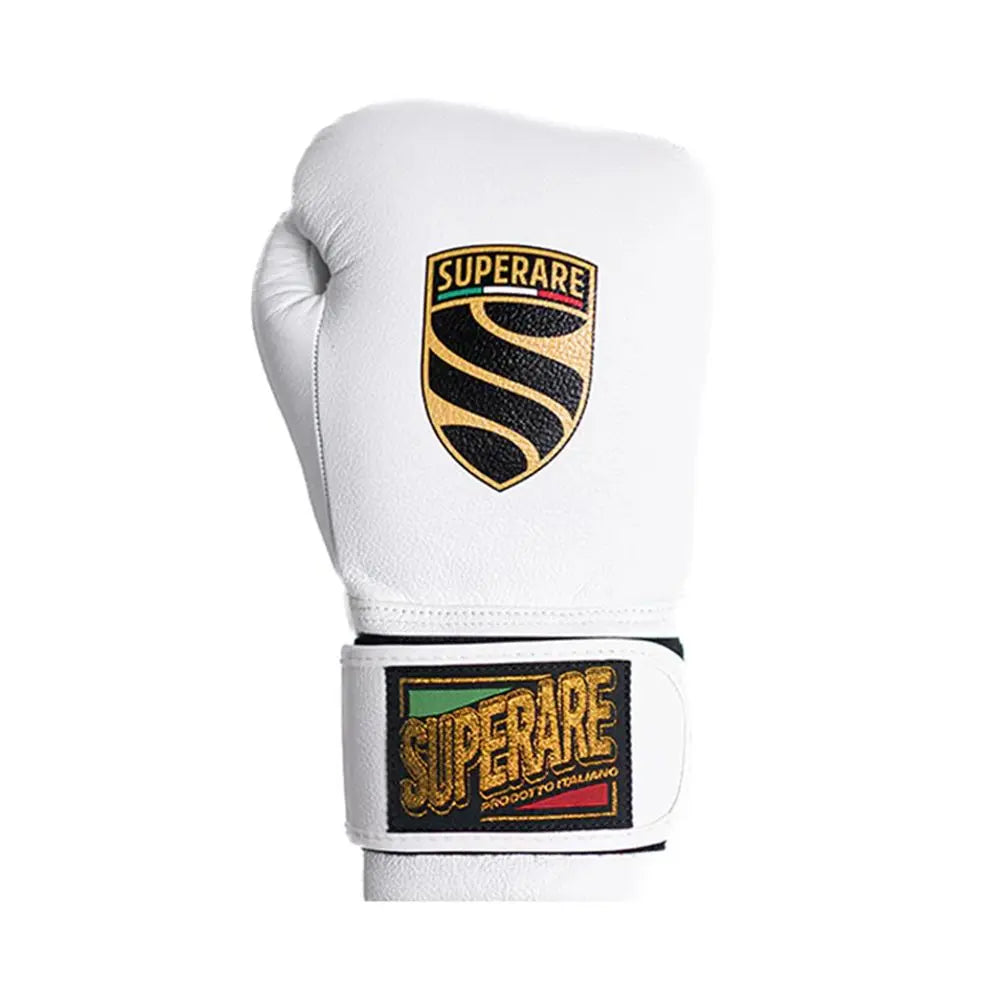 SUPERARE S50 Italian Leather Boxing Gloves - Velcro 16oz